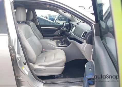 2015 Toyota Highlander Xle V6 из США, поврежденный, VIN 5TDKKRFH9FS106456